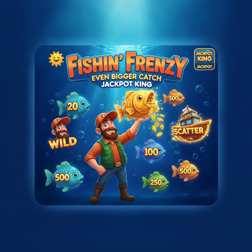 Fishin' Frenzy Even Bigger Catch Jackpot King