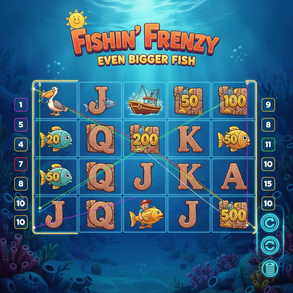 Fishin' Frenzy Even Bigger Fish