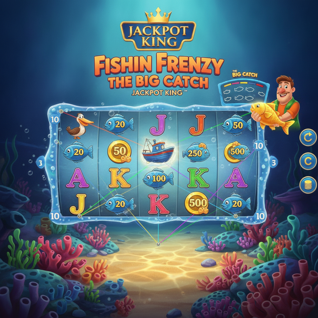 Fishin' Frenzy The Big Catch Jackpot King